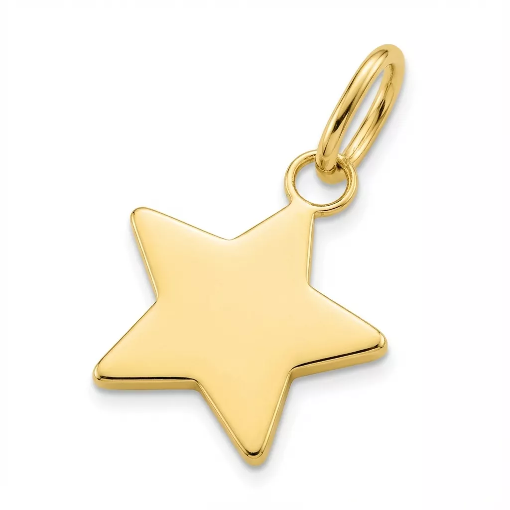 Pendentif Or Nemine Étoile - Pendentif en Or 750 18k - Bijoux en Vogue