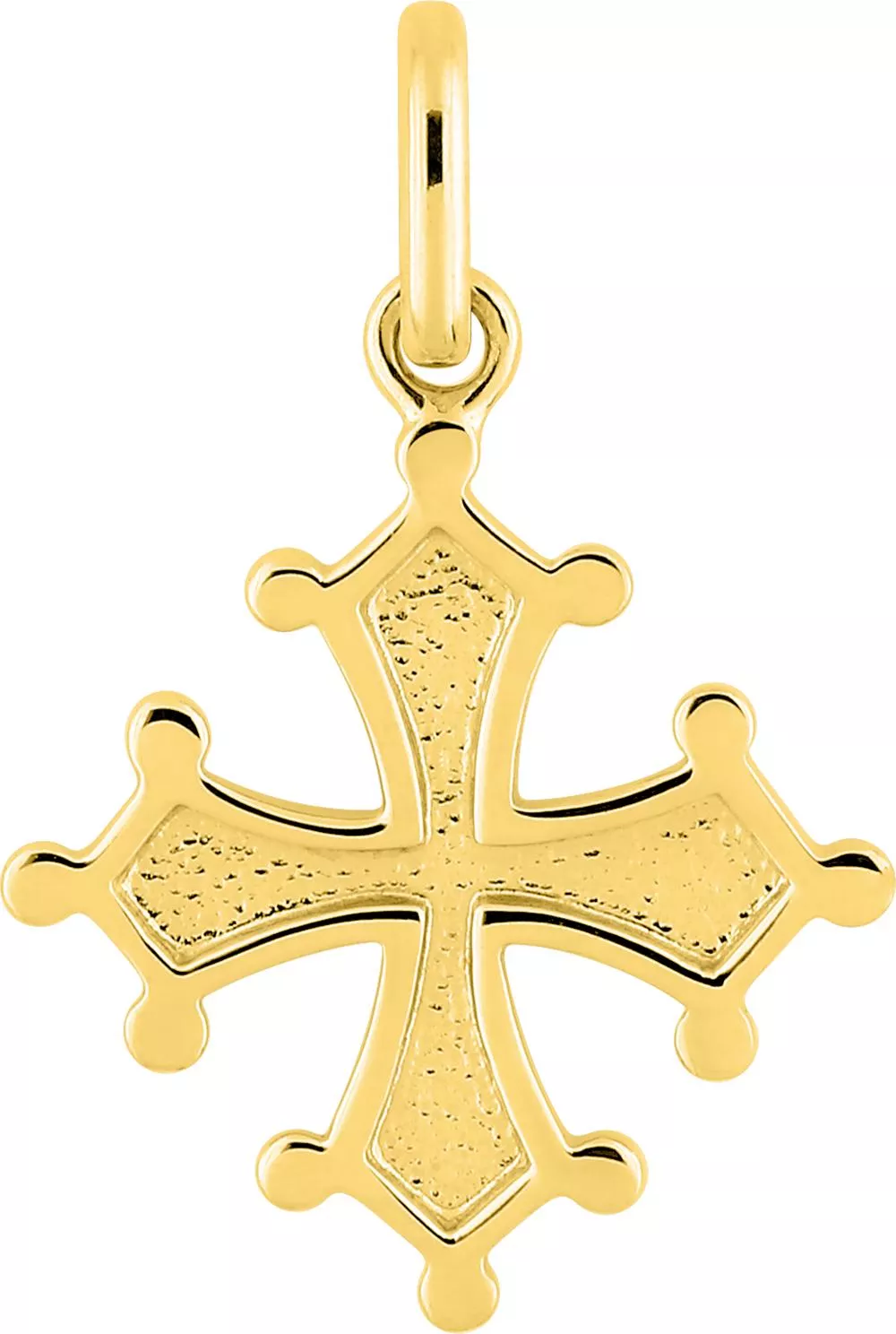 Pendentif Or Croix Occitane - Pendentif en Or 750 18k - Bijoux en Vogue