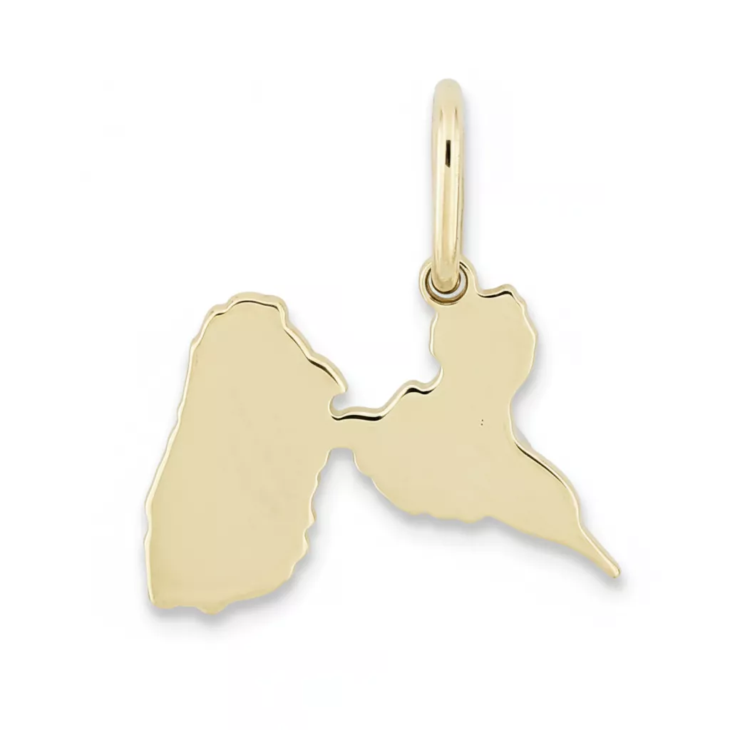Pendentif Or Hadeline Guadeloupe - Pendentif en Or 750 18k - Bijoux en Vogue