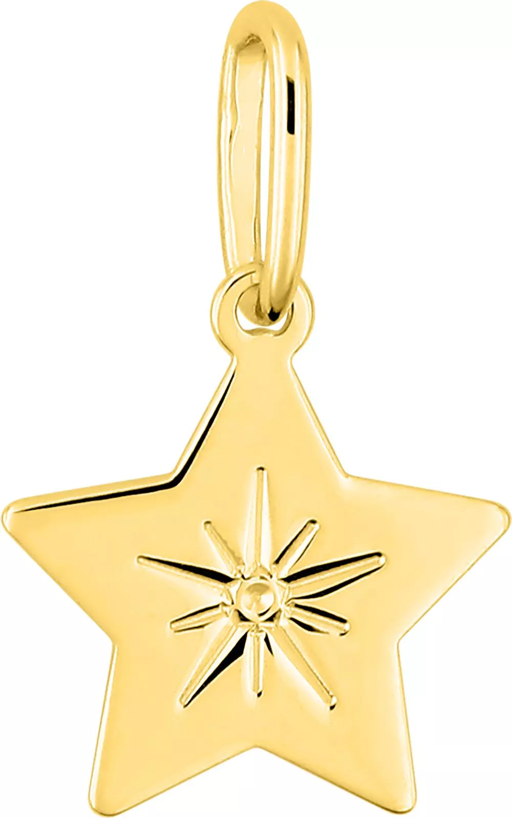 Pendentif Or Clestine Étoile Soleil - Pendentif en Or 750 18k - Bijoux en Vogue