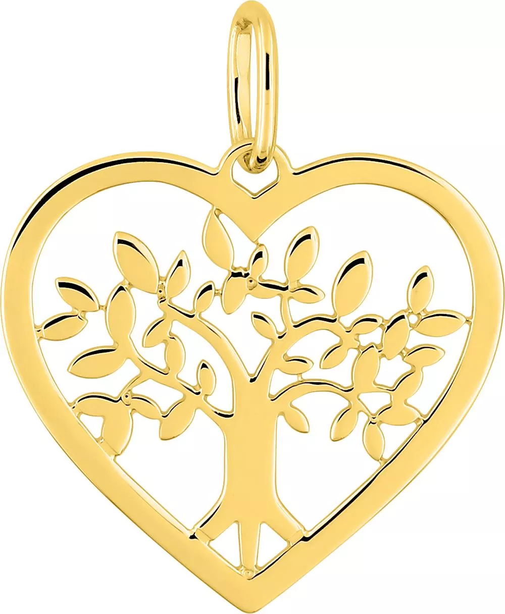 Pendentif Or Arbre de Vie - Pendentif en Or 750 18k - Bijoux en Vogue