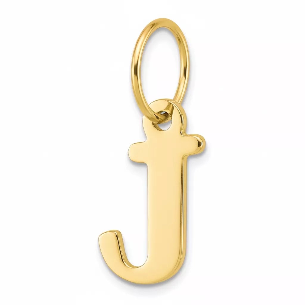 Pendentif Or Lettre J - Pendentif en Or 750 18k - Bijoux en Vogue