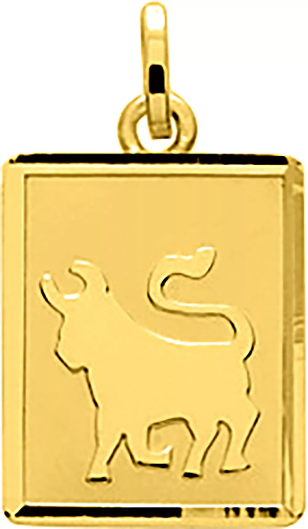 Pendentif Médaille Or Taureau - Pendentif en Or 750 18k - Bijoux en Vogue