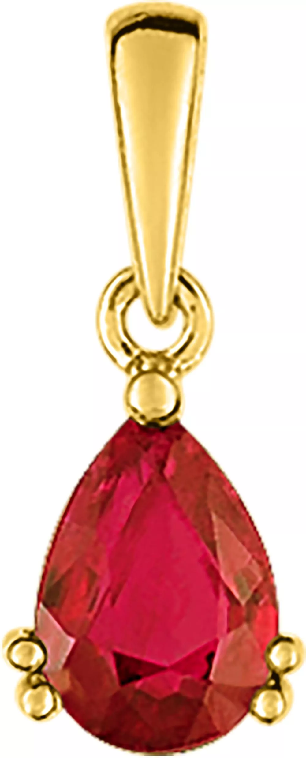 Pendentif Or Neophyta Rubis - Pendentif en Or 750 18k - Bijoux en Vogue