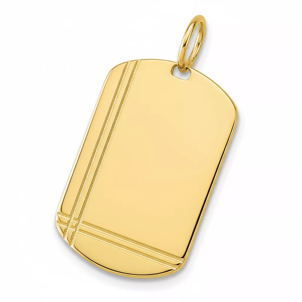 Pendentif Plaqué Or Amwene Gi - Pendentif en Plaqué or
