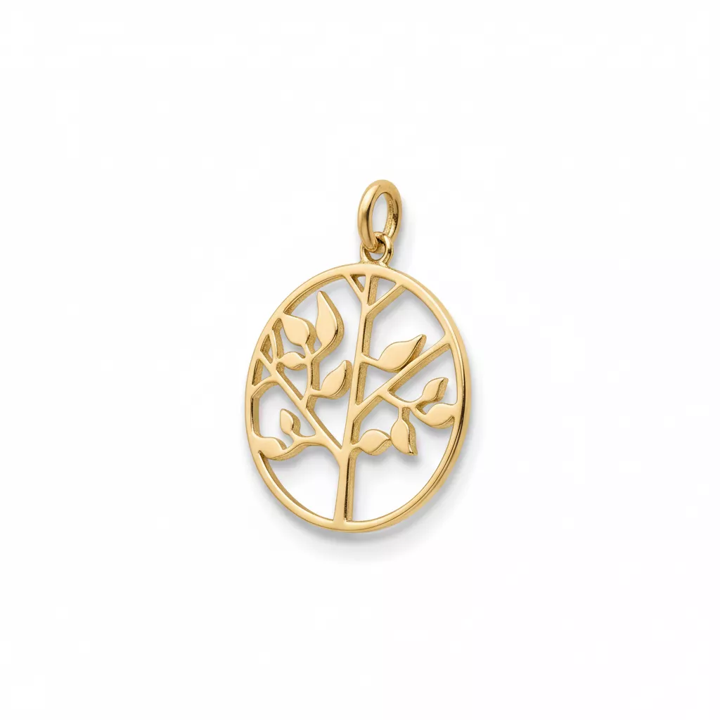 Pendentif Plaqué Or Arbre de Vie - Pendentif en Plaqué or - Bijoux en Vogue