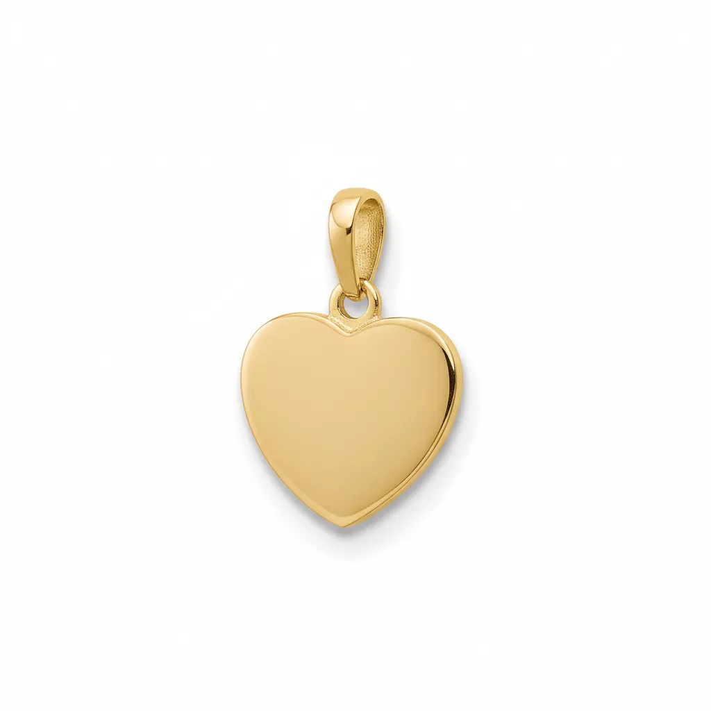 Pendentif Plaqué Or Lassina Coeur - Pendentif en Plaqué or
