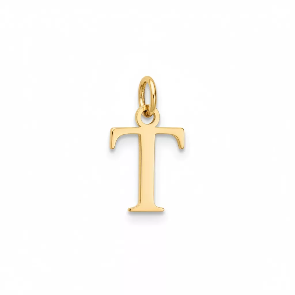 Pendentif Plaqué Or Lettre - Pendentif en Plaqué or - Bijoux en Vogue