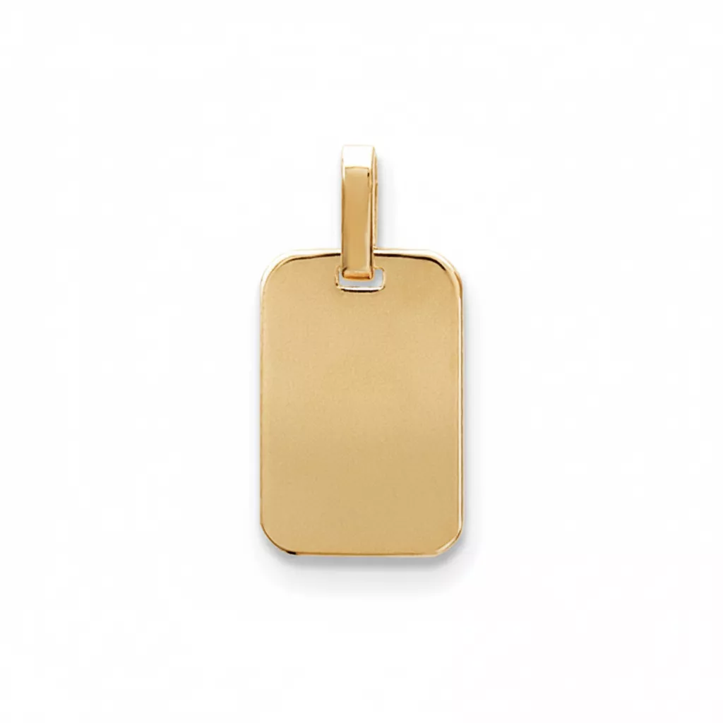 Pendentif Médaille Plaqué Or - Pendentif en Plaqué or - Bijoux en Vogue