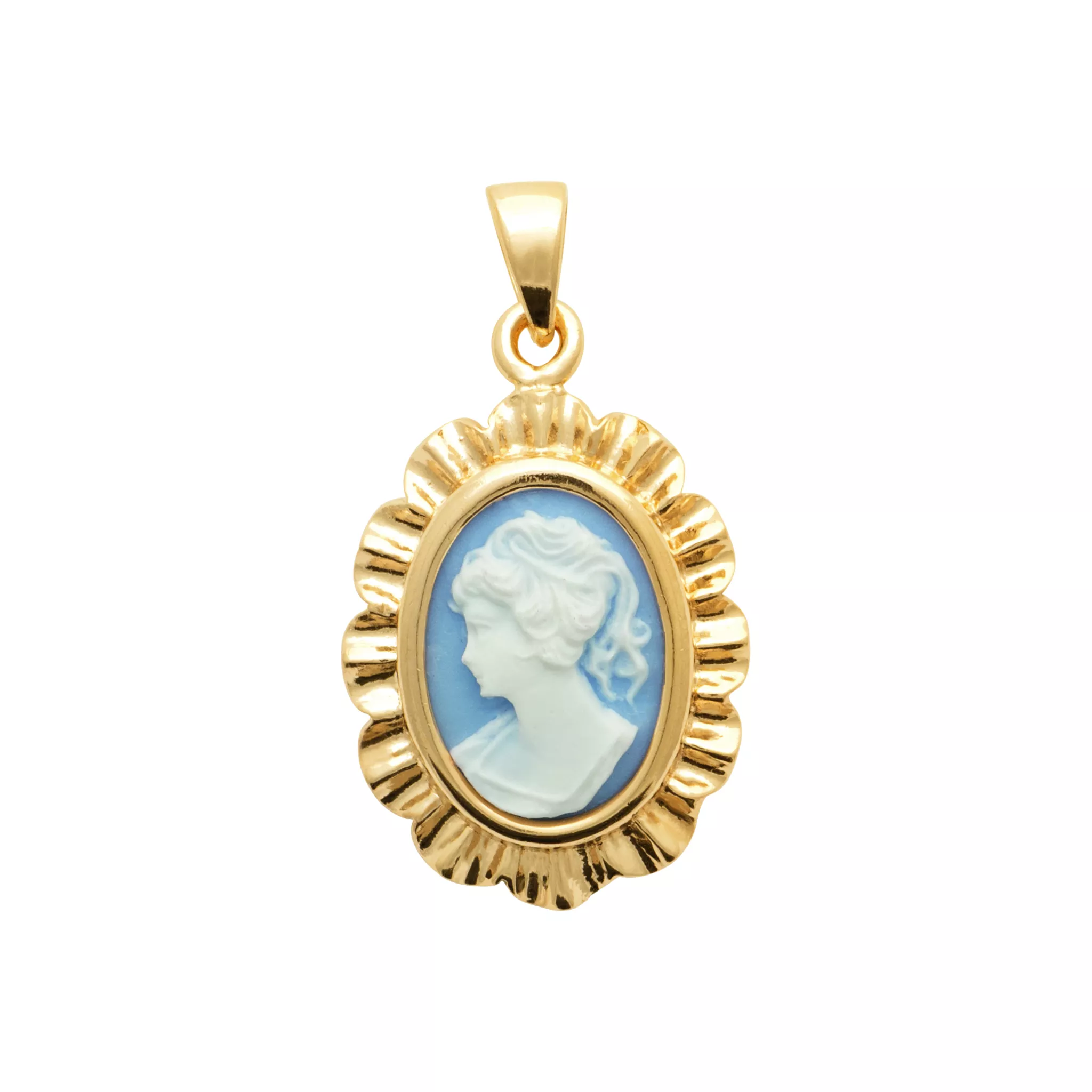 Pendentif Plaqué Or Deonice Résine Joaillerie Couleurs - Pendentif en Plaqué or - Bijoux en Vogue