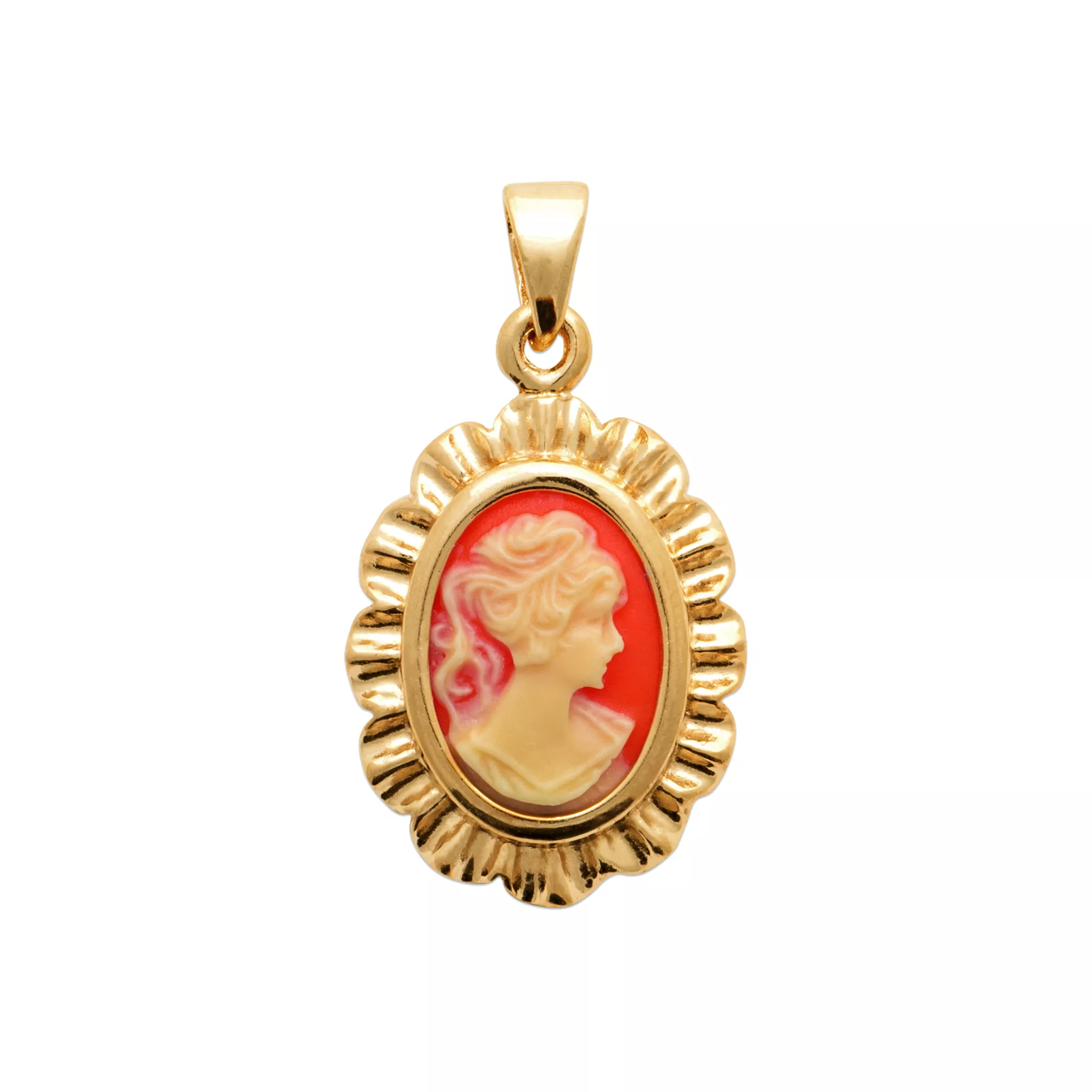 Pendentif Plaqué Or Deonice Résine Joaillerie Couleurs - Pendentif en Plaqué or - Bijoux en Vogue