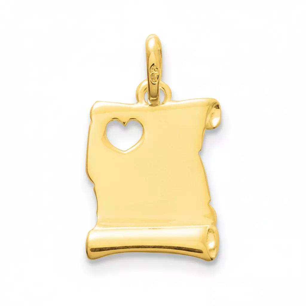 Pendentif Galit Parchemin Plaqué Or - Pendentif en Plaqué or - Bijoux en Vogue