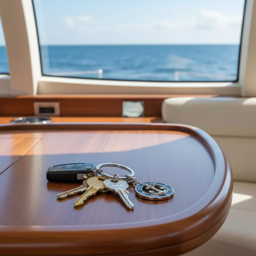 Porte-clés Homme Acier - Porte-clés en Acier - Bijoux en Vogue